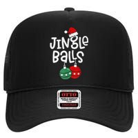 Jingle Balls Tinsel Tits Matching Chestnuts Christmas Couple High Crown Mesh Back Trucker Hat