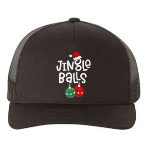 Jingle Balls Tinsel Tits Matching Chestnuts Christmas Couple Yupoong Adult 5-Panel Trucker Hat