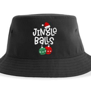 Jingle Balls Tinsel Tits Matching Chestnuts Christmas Couple Sustainable Bucket Hat