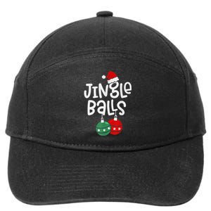 Jingle Balls Tinsel Tits Matching Chestnuts Christmas Couple 7-Panel Snapback Hat