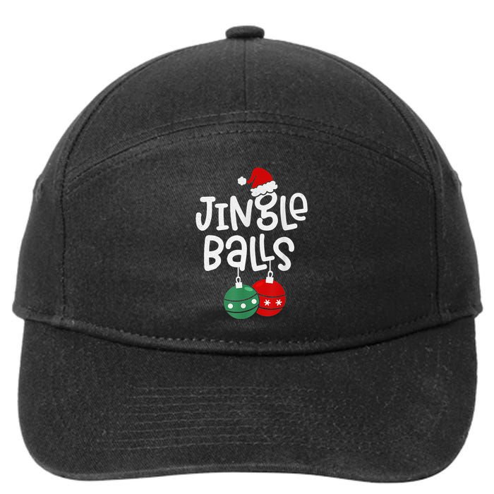 Jingle Balls Tinsel Tits Matching Chestnuts Christmas Couple 7-Panel Snapback Hat