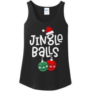 Jingle Balls Tinsel Tits Matching Chestnuts Christmas Couple Ladies Essential Tank