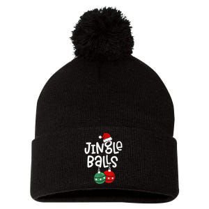 Jingle Balls Tinsel Tits Matching Chestnuts Christmas Couple Pom Pom 12in Knit Beanie