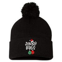 Jingle Balls Tinsel Tits Matching Chestnuts Christmas Couple Pom Pom 12in Knit Beanie