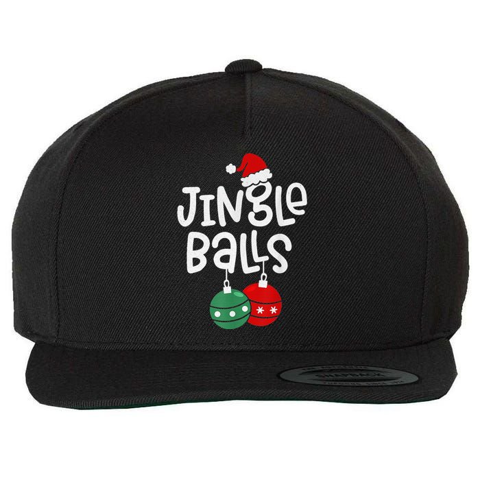 Jingle Balls Tinsel Tits Matching Chestnuts Christmas Couple Wool Snapback Cap