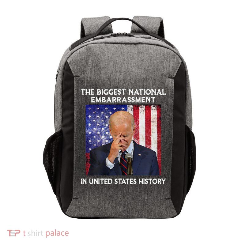 Joe Biden The Biggest National Embarrassment Vector Backpack