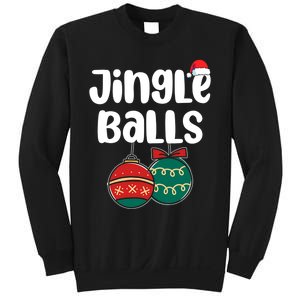 Jingle Balls Tinsel Tits Couples Christmas Matching Couple Sweatshirt