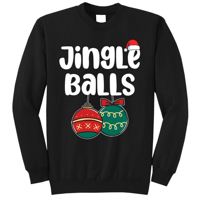 Jingle Balls Tinsel Tits Couples Christmas Matching Couple Sweatshirt