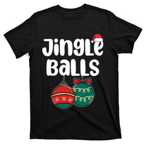 Jingle Balls Tinsel Tits Couples Christmas Matching Couple T-Shirt