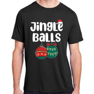 Jingle Balls Tinsel Tits Couples Christmas Matching Couple Adult ChromaSoft Performance T-Shirt