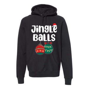 Jingle Balls Tinsel Tits Couples Christmas Matching Couple Premium Hoodie