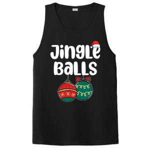 Jingle Balls Tinsel Tits Couples Christmas Matching Couple PosiCharge Competitor Tank