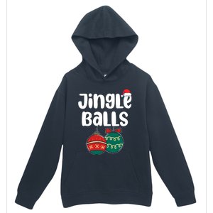 Jingle Balls Tinsel Tits Couples Christmas Matching Couple Urban Pullover Hoodie