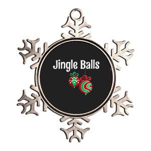 Jingle Balls Tinsel Tits Funny Couple Christmas Tinsel Tits Metallic Star Ornament