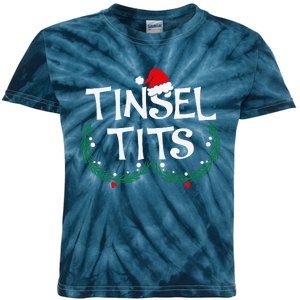 Jingle Balls Tinsel Tits Chestnuts Christmas Couple Matching Kids Tie-Dye T-Shirt