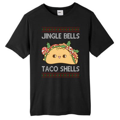 Jingle Bells Taco Shells Christmas Funny Tall Fusion ChromaSoft Performance T-Shirt