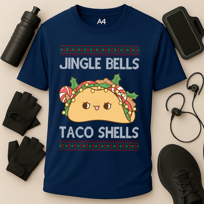 Jingle Bells Taco Shells Christmas Funny Performance Shirt