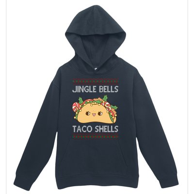 Jingle Bells Taco Shells Christmas Funny Urban Pullover Hoodie