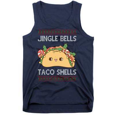 Jingle Bells Taco Shells Christmas Funny Tank Top