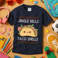 Jingle Bells Taco Shells Christmas Funny Kids T-Shirt