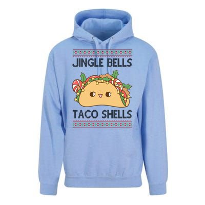 Jingle Bells Taco Shells Christmas Funny Unisex Surf Hoodie