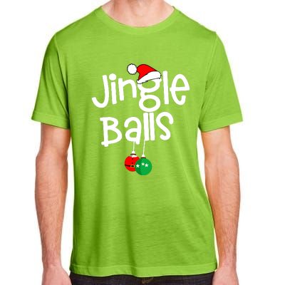 Jingle Balls Tinsel Tits Funny Matching Couple Chestnuts Adult ChromaSoft Performance T-Shirt