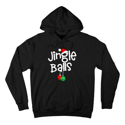 Jingle Balls Tinsel Tits Funny Matching Couple Chestnuts Hoodie