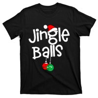 Jingle Balls Tinsel Tits Funny Matching Couple Chestnuts T-Shirt