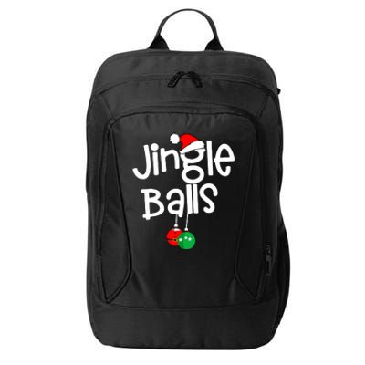 Jingle Balls Tinsel Tits Funny Matching Couple Chestnuts City Backpack