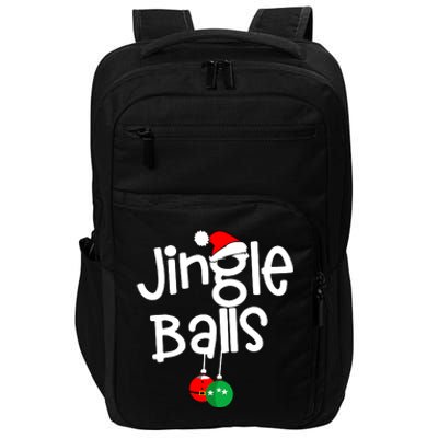 Jingle Balls Tinsel Tits Funny Matching Couple Chestnuts Impact Tech Backpack