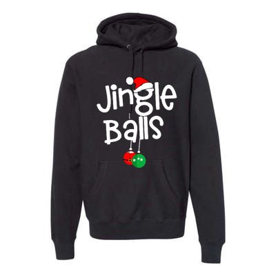 Jingle Balls Tinsel Tits Funny Matching Couple Chestnuts Premium Hoodie