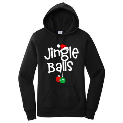 Jingle Balls Tinsel Tits Funny Matching Couple Chestnuts Women's Pullover Hoodie