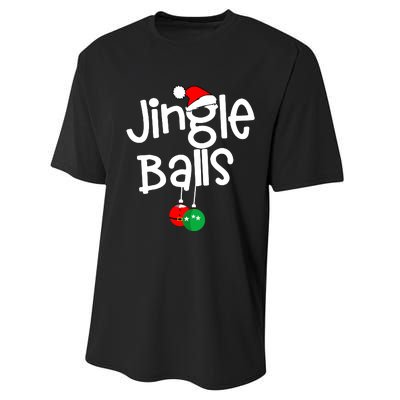 Jingle Balls Tinsel Tits Funny Matching Couple Chestnuts Performance Sprint T-Shirt