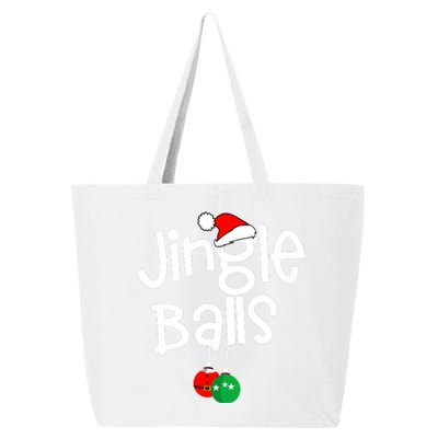 Jingle Balls Tinsel Tits Funny Matching Couple Chestnuts 25L Jumbo Tote