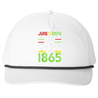 Juneteenth Black Teacher Afro Smart African American Cute Gift Snapback Five-Panel Rope Hat