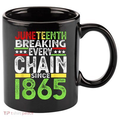 Juneteenth Black Teacher Afro Smart African American Cute Gift 11oz C Handle Ceramic Mug
