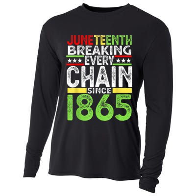 Juneteenth Black Teacher Afro Smart African American Cute Gift Cooling Performance Long Sleeve Crew