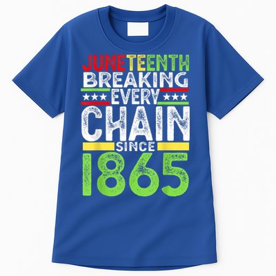 Juneteenth Black Teacher Afro Smart African American Cute Gift Tall T-Shirt
