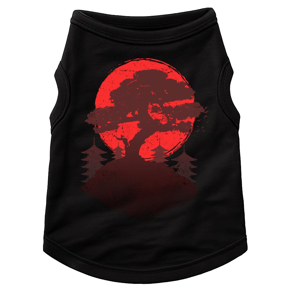 Japanese Bonsai Tree Scene Doggie Tank