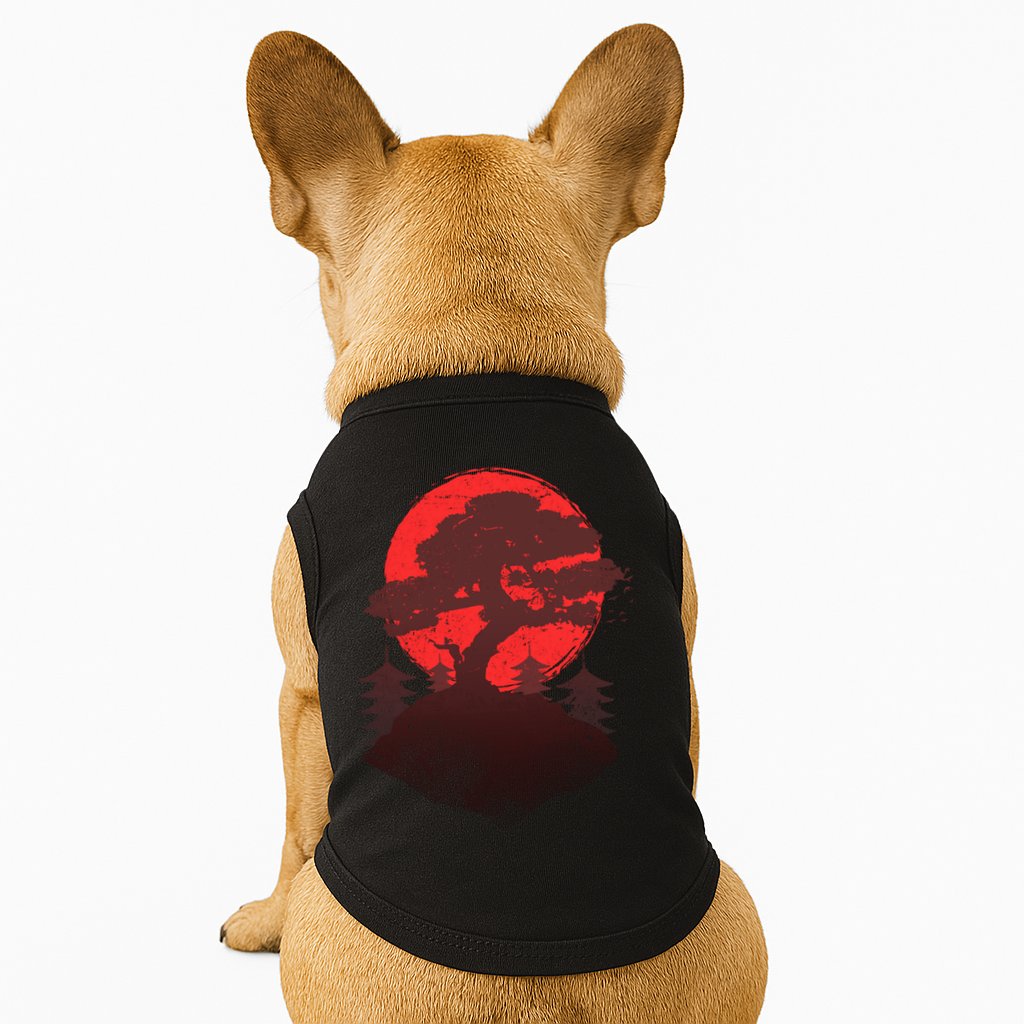 Japanese Bonsai Tree Scene Doggie Tank