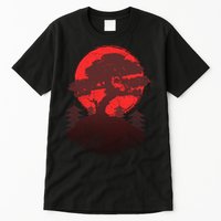 Japanese Bonsai Tree Scene Tall T-Shirt