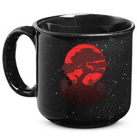Japanese Bonsai Tree Scene 15oz Campfire Ceramic Mug