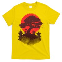 Japanese Bonsai Tree Scene T-Shirt
