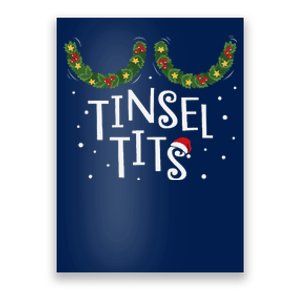 Jingle Balls Tinsel Tits Chestnuts Christmas Couple Matching Poster