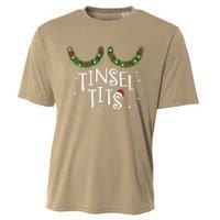 Jingle Balls Tinsel Tits Chestnuts Christmas Couple Matching Cooling Performance Crew T-Shirt