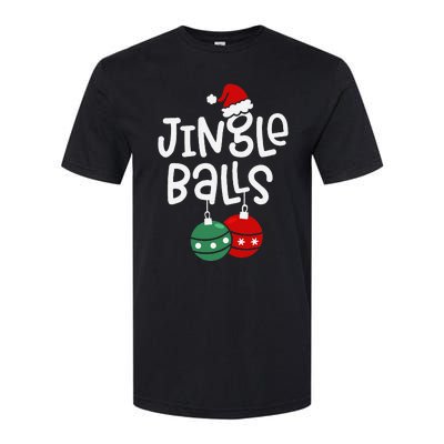 Jingle Balls Tinsel Tits Funny Matching Couple Chestnuts Softstyle® CVC T-Shirt