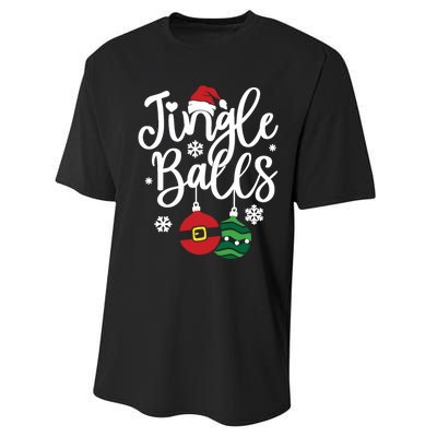 Jingle Balls Tinsel Tits Couples Christmas Matching Couple Performance Sprint T-Shirt