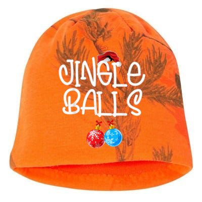 Jingle Balls Tinsel Tits Couple Funny Christmas Matching Kati - Camo Knit Beanie