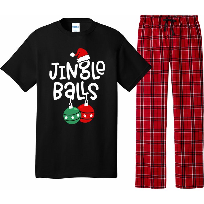 Jingle Balls Tinsel Tits Couple Christmas Couples Matching Pajama Set