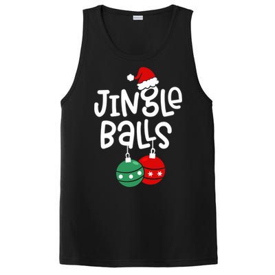 Jingle Balls Tinsel Tits Couple Christmas Couples Matching PosiCharge Competitor Tank